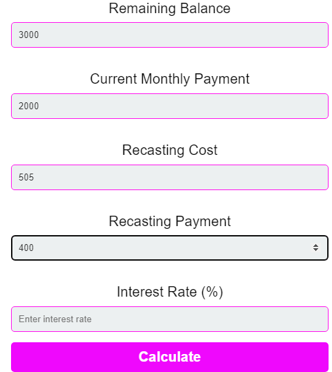 Mortgage Recast Calculator, Mortgage Recast Calculator2024,
New Mortgage Recast Calculator2025, Advance Mortgage Recast Calculator, latestMortgage Recast Calculator