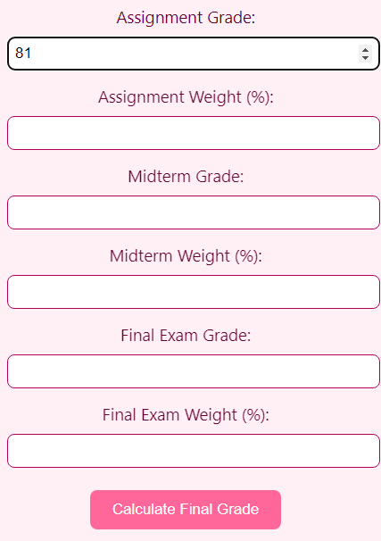 Final Grade Calculator, Final Grade Calculator2024, Latest Final Grade Calculator, Advance Final Grade Calculator,Advance Final Grade Calculator 2024