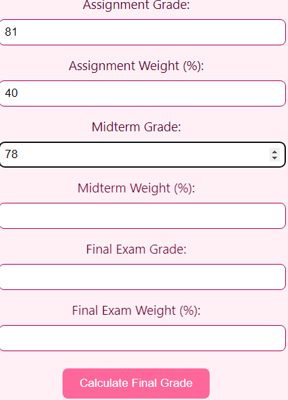 Final Grade Calculator, Final Grade Calculator2024, Latest Final Grade Calculator, Advance Final Grade Calculator,Advance Final Grade Calculator 2024