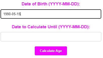Age Calculator,Age Calculator 2024,Latest Age Calculator 2024,Advance Age Calculator,advance Age Calculator2024