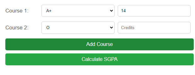 SGPA Calculator,SGPA Calculator2024,Advance SGPA Calculator,latest CAlculator,pokhra university SGPA Calculator